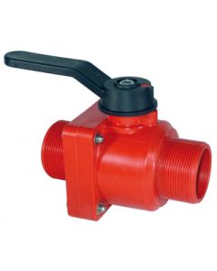 BALL VALVES WITH PLASTIC BODY